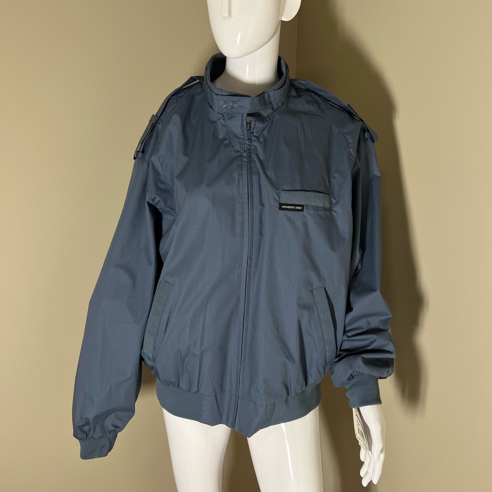 Men’s large members only racer jacket